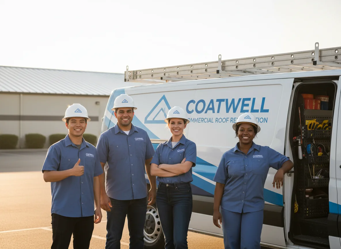 Commercial roof coating company in Mcintire, IA